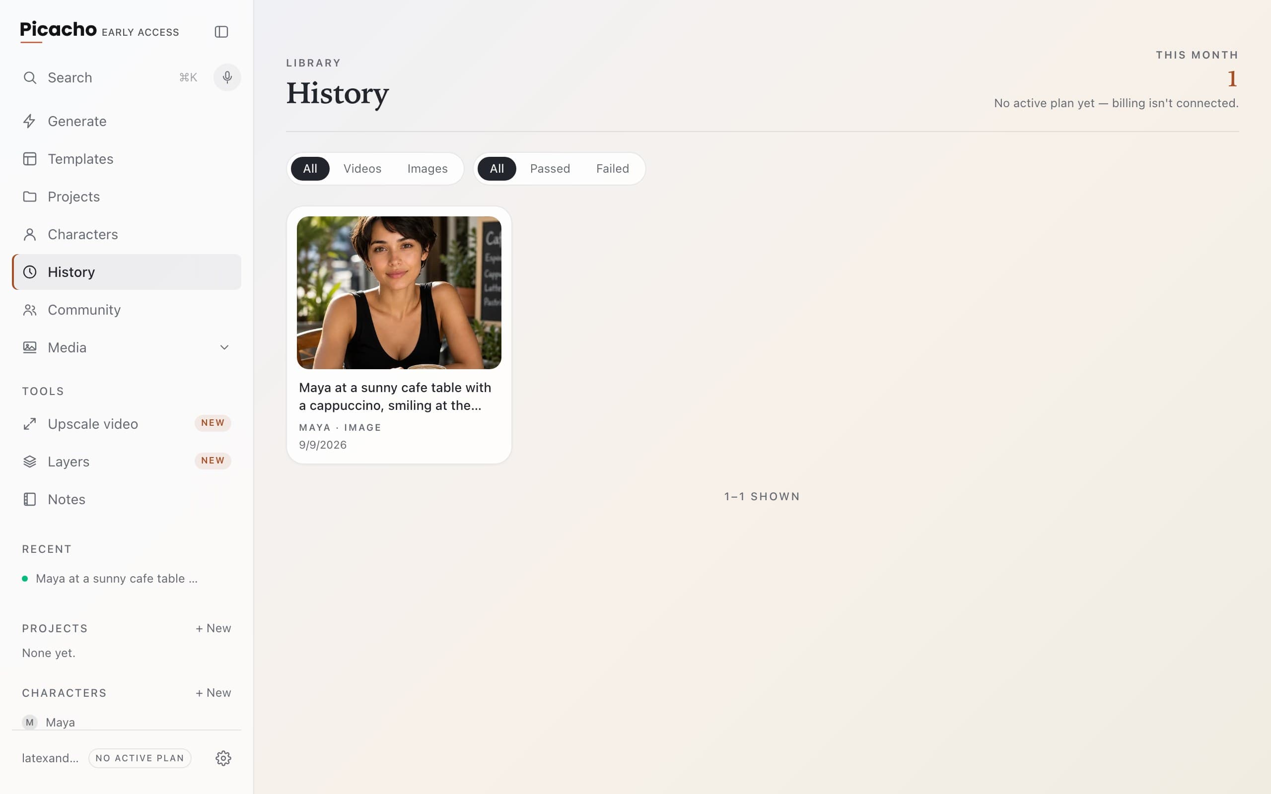 History